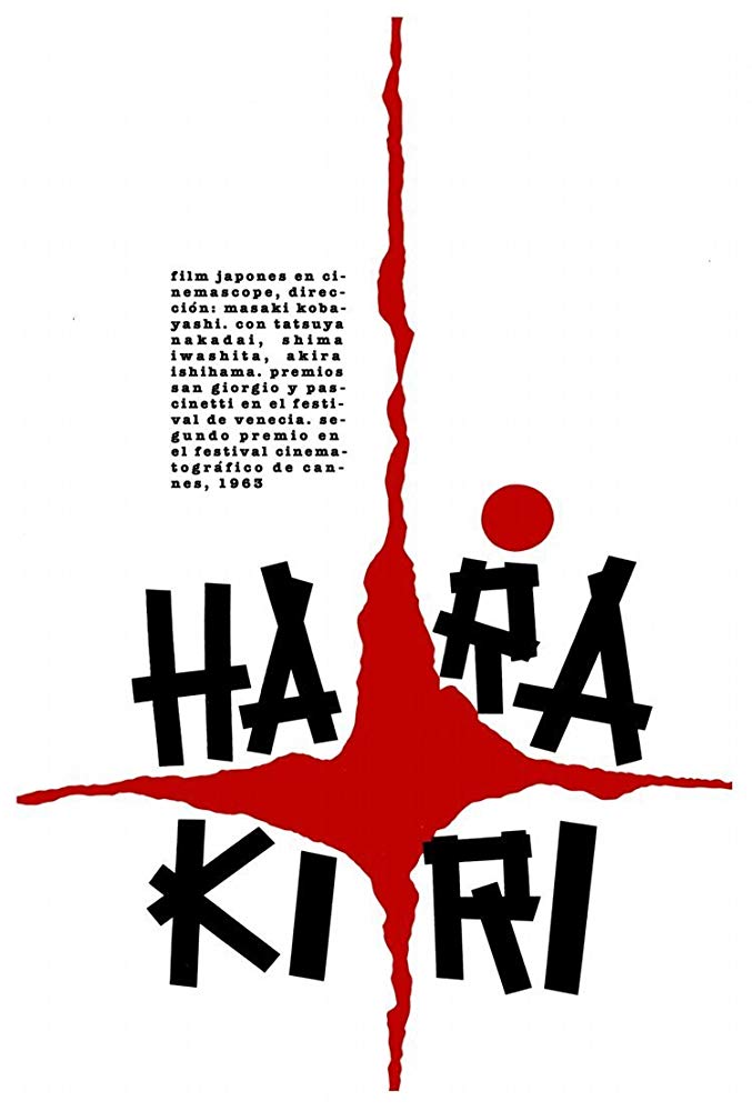 Seppuku Aka Harakiri (1962)