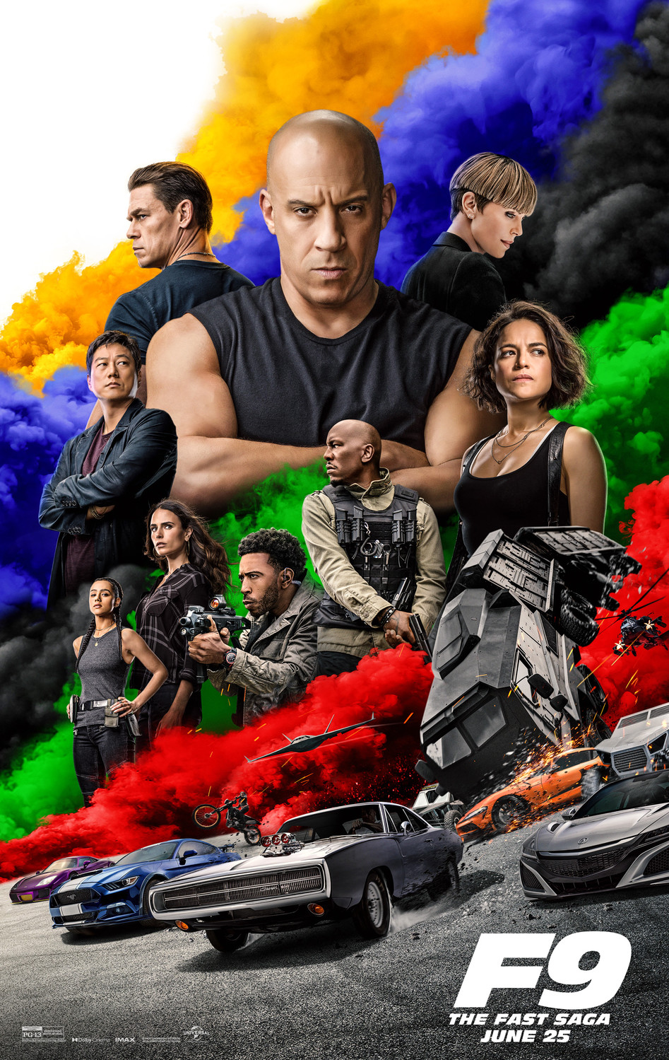 F9: The Fast Saga Aka Fast & Furious 9 (2021)